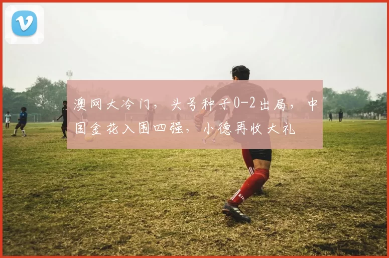 澳网大冷门，头号种子0-2出局，中国金花入围四强，小德再收大礼